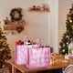 thumbnail image 4 of Juego de 4 Bolsas de Regalo Iridiscentes Rosadas para Navidad 50x40x13 cm, 4 of 7