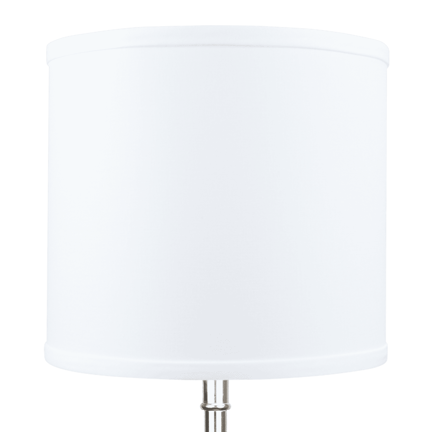 Fenchel Shades | 10" Top Diameter x 10" Bottom Diameter x 9 Height, (Washer/Spider Attachment) Drum Lamp Shade - (Linen White)
