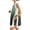 Green, variant on Women’s 2 Piece Sets Boho Color Block Dress Summer Casual Sleeveless Crewneck Tops Shorts Matching Set with Pockets,Green(XL)