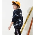 thumbnail image 3 of Chaqueta Bumeex para niños con forro polar sherpa, con forro polar, azul, camuflaje, 5t, 3 of 6