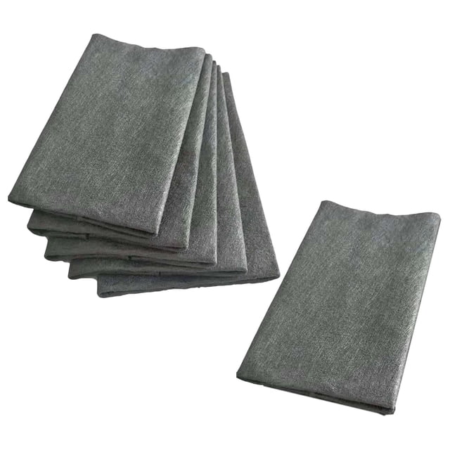 Paño de limpieza de microfibra reutilizable Toallas de limpieza Microfibra suave multiusos 30cmx30cm 6 piezas