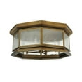 thumbnail image 3 of Meyda Tiffany 129760 30" W Manchester Octagon Flush Mount Ceiling Fixture - Brass, 3 of 4