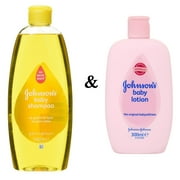 Johnsons Baby Shampoo Original 500Ml & Johnsons Baby 300 Ml Baby Lotion