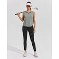 thumbnail image 5 of Pinspark Golf Polo Shirts for Women UV Protection Tennis Tank Top Sleeveless V Neck Active Tops Quick Dry, 5 of 6