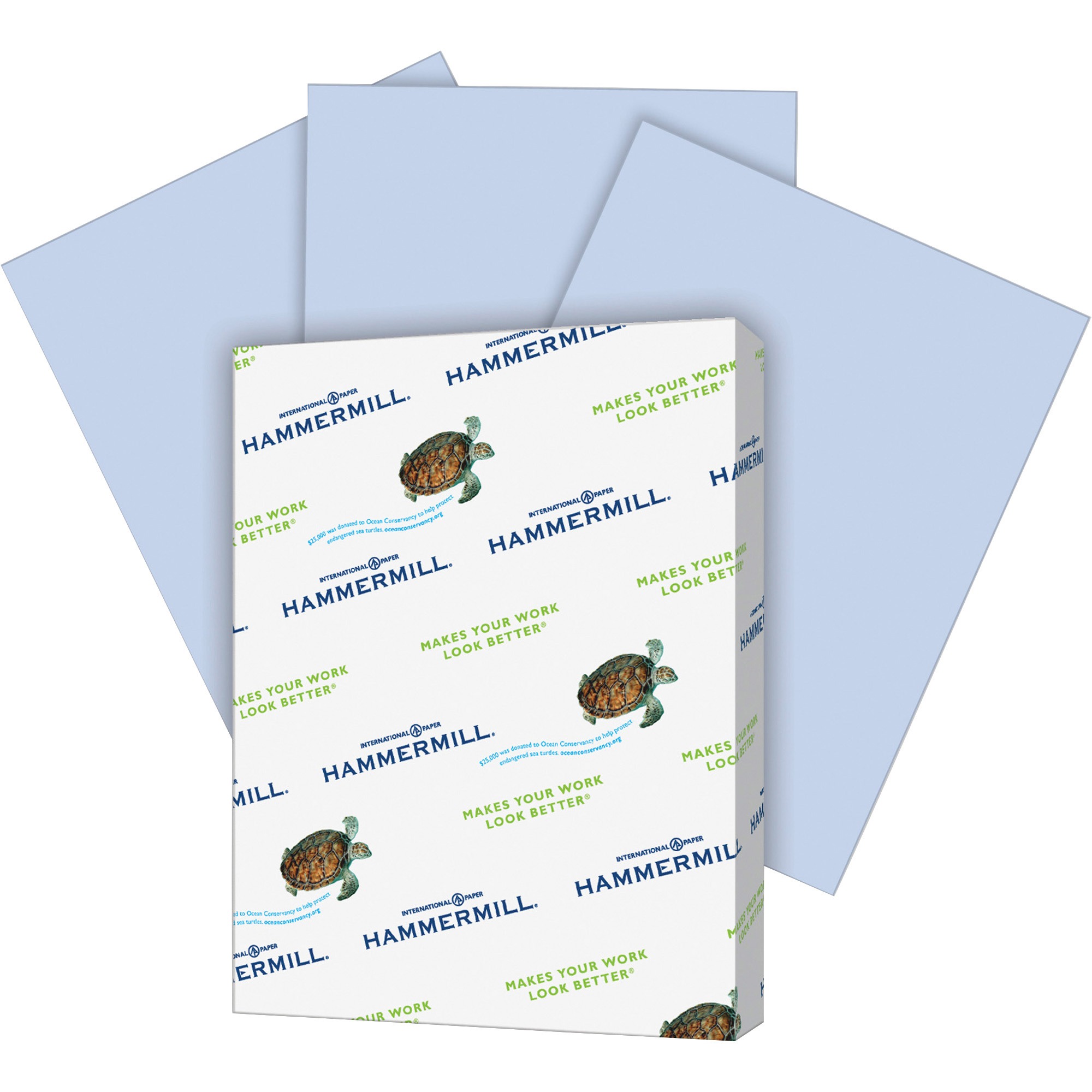 Hammermill Paper for Copy 8.5x14 Inkjet, Laser Colored Paper 30 Recycled, Orchid, 500 / Ream