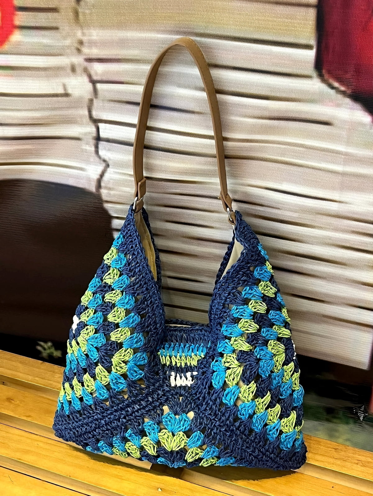 Straw Hobo Bags for Women Vintage Shoulder Bag Everything Tote Bag Designer Beach Bag Holiday Work Everyday Summer