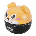 thumbnail image 2 of Mechanical Kitchen Timer Cute Dog Manual Counters for Home Cooking Reminder Tool(Khaki), 2 of 9