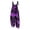 Dark Purple, variant on Womens Halloween Overalls Candy Pumpkin Halter Backless Funny Overalls Skeleton Castle Sleeveless Horror Jumpsuits, 3XL