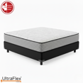 thumbnail image 1 of UltraFlex® DreamWeaver Twin Size Medium Firm Mattress – Canadian-Made Orthopedic Pocket Coil Hybrid with Quilted Top, Cooling Gel & Edge Support for All Ages, 1 of 10