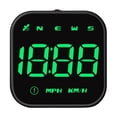 thumbnail image 2 of SPRING Car HUD GPS Head Up Display Speedometer Odometer Car Digital Speed KMH for MPH Green, 2 of 8