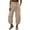 Beige, variant on Womens Wide Leg Pants Effortless Wide High Waisted Flat Front Casual for Everyday Wear Womens Wide Leg Trousers White,S