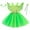 Green, variant on Essentials Girls Dresses 2026 Sleeveless Suspenders Dance Party WHeadbWing Set Birthday Dress Size 7-8 Years