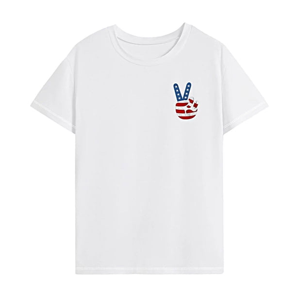 Camiseta para mujer, moda de verano, camiseta con cuello redondo para mujer, para viajes en la oficina en la calle Blanco