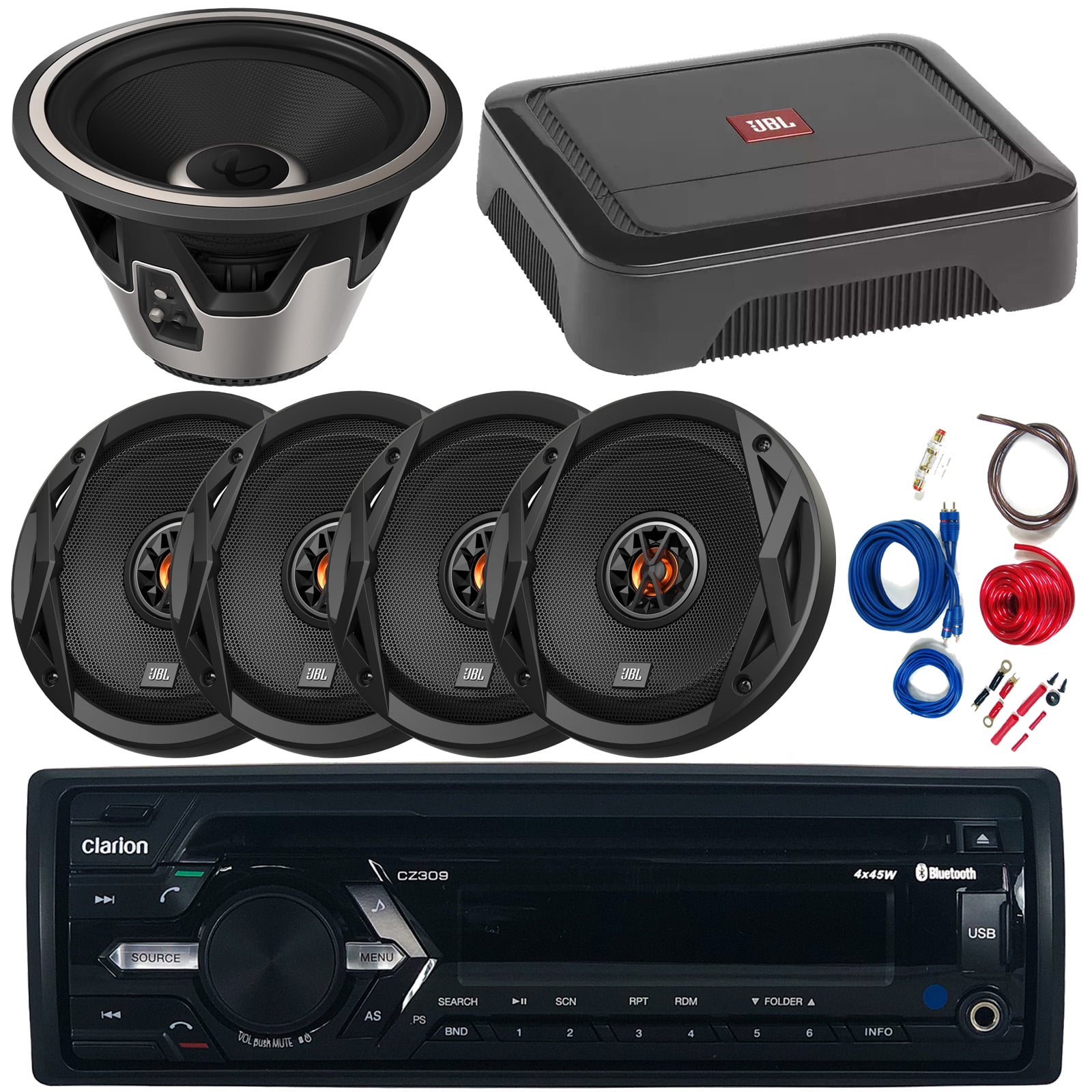 clarion 1000w subwoofer