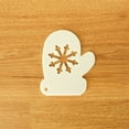 thumbnail image 6 of Set of 3 Christmas Tree Ornaments – Bow, Ice Skate, Mitten Glove Decoration, 6 of 9