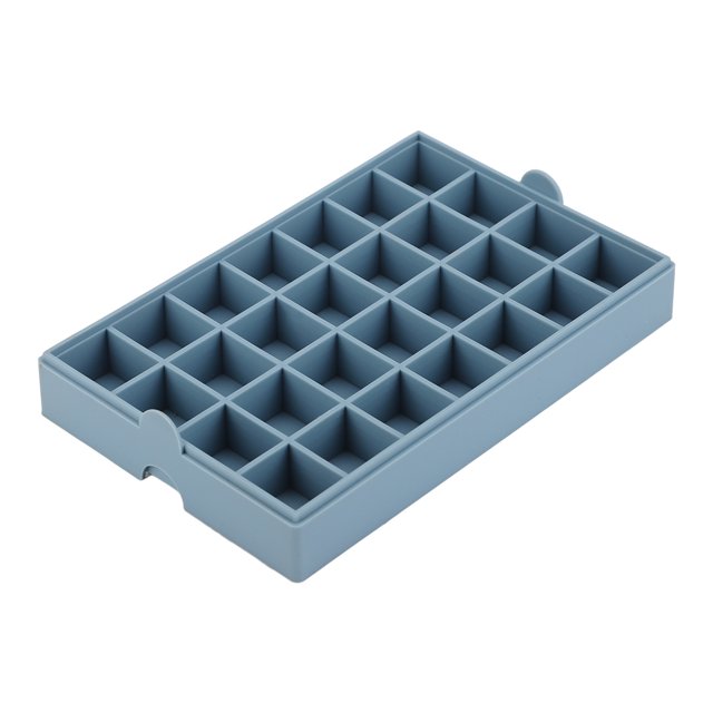 Bandejas para cubitos de hielo ZHCH apilable apta para lavavajillas azul 28 cubos