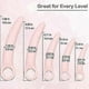 thumbnail image 2 of Qoqiu 5-pack Silicone Pelvic Floor Muscle Dilator Trainer Setpelvic Wand Massager For Womenpelvic Floor Muscle Trainer, Pelvic Floor Strengthening Yal, 2 of 5