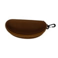 thumbnail image 3 of Unique Bargains Zipper Eyeglasses Bag Simple Portable Eyeglasses Storage Brown, 3 of 3