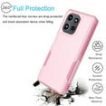 thumbnail image 5 of For Motorola Moto G 5G 2025 Case, 2 in 1 Hard PC Phone Case for Moto G 5G 2025 6.7", Takfox Rubber & Rugged Sturdy Shockproof Full Body Protection Case Cover,Rose Gold, 5 of 12