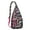 Rose-red-5, variant on Sunny Flower Sling Backpack - Happy Yellow Daisy Design Crossbody Bag, Compact Anti-Theft