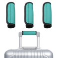 thumbnail image 1 of Uxcell 3 Pcs Envoltura de Asa de Equipaje para Maleta, Cubierta de Agarre de Neopreno, Identificadores de Equipaje para Maletas, Bolsas de Compras y Viaje, Azul Lago, 1 of 7