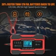 CACHOR SmartCharge 10A 12V-24V Fully Automatic Automotive Battery Charger