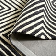 thumbnail image 6 of SAFAVIEH Ebony Driskoll Abstract Area Rug, Black/Ivory, 5' x 8', 6 of 8