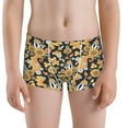 thumbnail image 5 of Yiaed Sunflowers Bee Print Boys' Boxer Briefs Cotton Casual Stretch Comfort Boys Boxers - Kids Boxer Briefs Underwear for Boys (6-18)-Large, 5 of 5