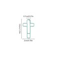 thumbnail image 1 of Macaron Color Cross-Shaped Paper Clips for Office & School - Creative, Fun, and Colorful Organizers, 1 of 1