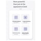 thumbnail image 5 of Case for Pad 5/5 Pro 11Inch Detachable Flat Tablet Case with Keyboard Cover, 5 of 5