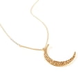 thumbnail image 3 of Minnieouse Collar de cadena Colgantes colgantes de luna Suéteres para mujer Día de San Valentín Ropa, zapatos y accesorios Miscelánea Oro Minnieouse AP009191-01, 3 of 6