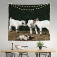 thumbnail image 3 of Bingfone Polyester Fabric Tapestry Cute Goat Baby Wall Hanging Tapestry,Daily Decorative Tapestry For Bedroom Living Room Dorm 60l X 51w Inches, 3 of 9