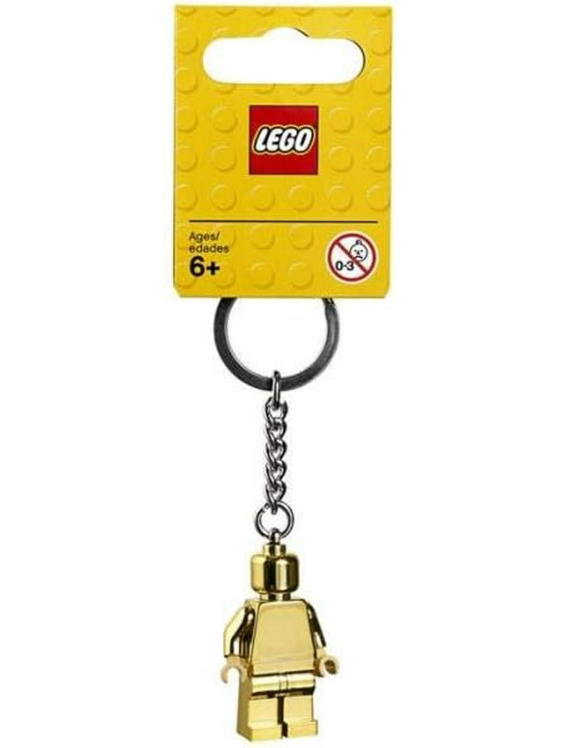 Lego 850807 Golden Minifigure Keychain Key Chain - Walmart.com