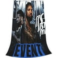 thumbnail image 3 of Jey USO Throw Blanket Beautiful Air Conditioner Blanket Queen Size Blankets for All Seasons Cozy Blankets for Car for Beach 50"x40", 3 of 8