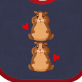thumbnail image 4 of Inktastic Hamster Lover Kids Pets Boys or Girls Baby Bib, 4 of 4