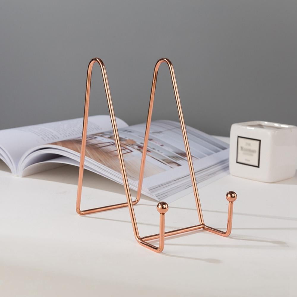 Rose Gold Metal Display Stands Plate Holder Display Stand for ...