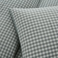 thumbnail image 3 of My Texas House King Comforter Set, All-Season, 3-Piece, Green Gingham Plaid, 3 of 6