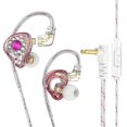 thumbnail image 2 of Diaphragm Dynamic Earphone 3.5mm Pink with Microphone, 2 of 5