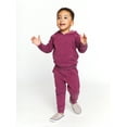 thumbnail image 7 of Wonder Nation Baby and Toddler Unisex Athleisure Outfit Set, 2-Piece, Sizes 12M-5T, 7 of 7