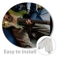 thumbnail image 3 of IDEANATEGRATE 2Ud Base De Humbucker Para Guitarra Con Pole Spacings 50Mm 52Mm En Material Cuproníquel Plata, 3 of 6