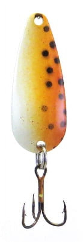 (2 pack) Rainbow Plastics Pot-O-Gold Spoons Brown Trout 1/4oz