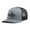 Heather Grey/Black, variant on Mens Christian Hat WWJD He Would Love Mens Mesh Back Trucker Hat Baseball Cap-Heather Grey/White