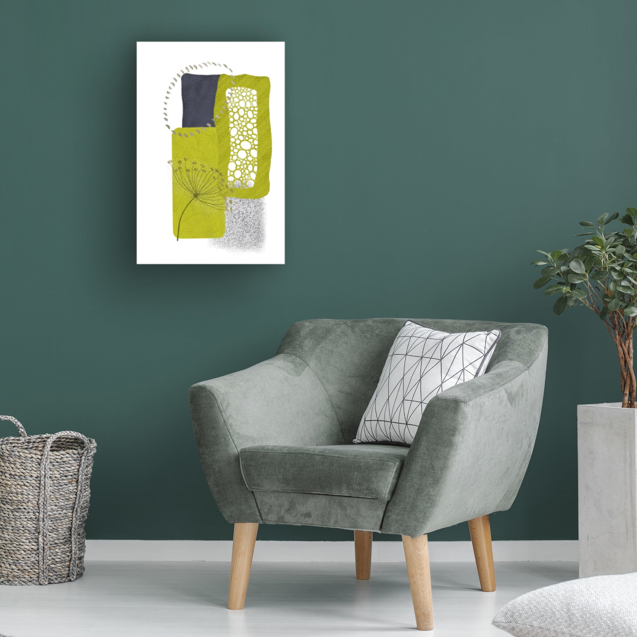 Trademark Fine Art Sally Ann Moss Love of Form 1 Canvas Wall Art