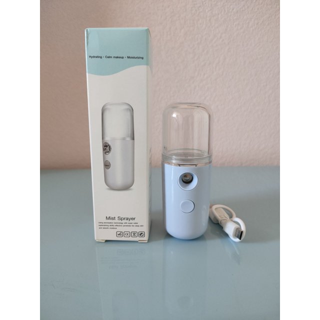 Instrumento hidratante, instrumento pulverizador portátil de mano con carga USB, mini humidificador, instrumento de belleza