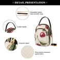 thumbnail image 4 of FORMRS Crossbody Bag for Women Quilted Travel Shoulder Cell Phone Purse with Chain Strap Handbag, Cute Cherry, 4 of 7