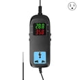 thumbnail image 1 of Controlador De Temperatura De Refrigeración Y Calefacción Led Digital Mh2000 90-250V 10A Apagado Automático Termostato De Microordenador De Acuicultura Con Enchufe Guardurnaity HA026852-01, 1 of 7
