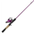 thumbnail image 2 of Zebco 33 Spincast Reel and Fishing Rod Combo, 5-Foot 6-Inch 2-Piece Rod, Size 30 Reel, Includes 29-Piece Tackle Kit, Pink, 2 of 2