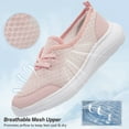 thumbnail image 3 of Ecetana Women's Walking Shoes Slip-On Sneakers Mesh Breathable Casual Athletic Shoes, 3 of 7