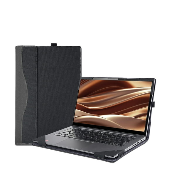2024 New Laptop Cover Case for 16 inch Lenovo ThinkPad E16 Gen2 & for 2023 Lenovo ThinkPad E16 Gen1,PU leather Protective Shell Detachable Laptop Sleeve Accessories