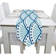 thumbnail image 4 of Coolnut 13"x70" Table Runner, Graphic Fish Scales Washable Table Cloth Runner for Holiday Home Wedding Table Top Decoration, 4 of 5